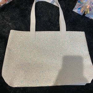 Brand New Glitter Clinique Tote Bag